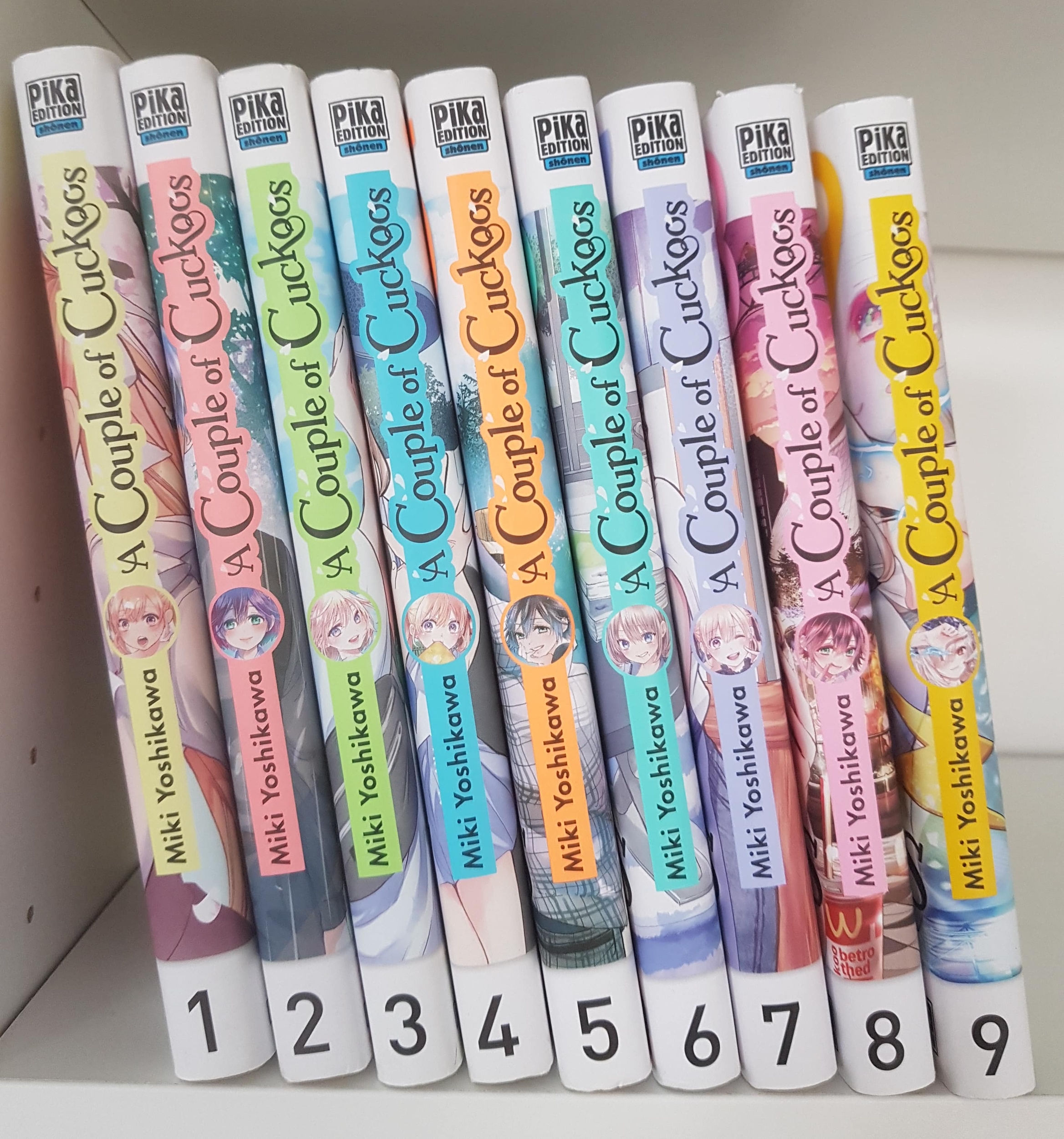 A Couple of Cuckoos : Tome 1 à 9 (manga de Miki YOSHIKAWA)