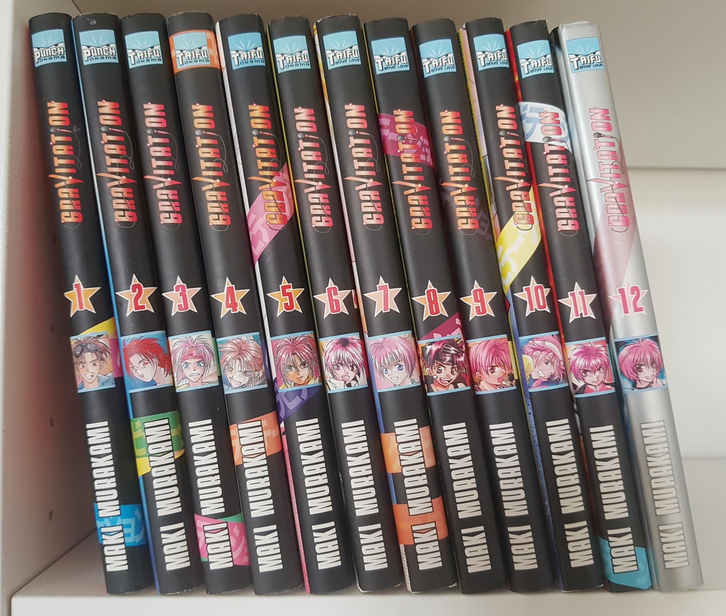 Gravitation Intégrale : Tome 1 À 12 (Manga De Maki Murakami)