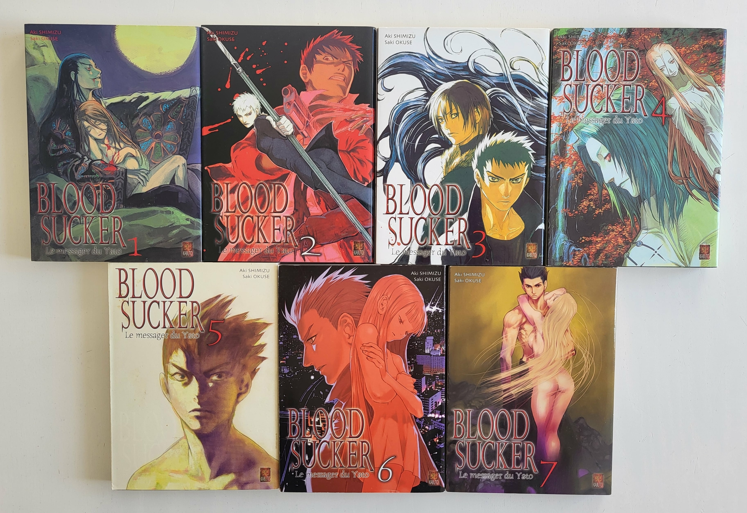 Bloodsucker : Tome 1 À 7 (Manga De Aki Shimizu)