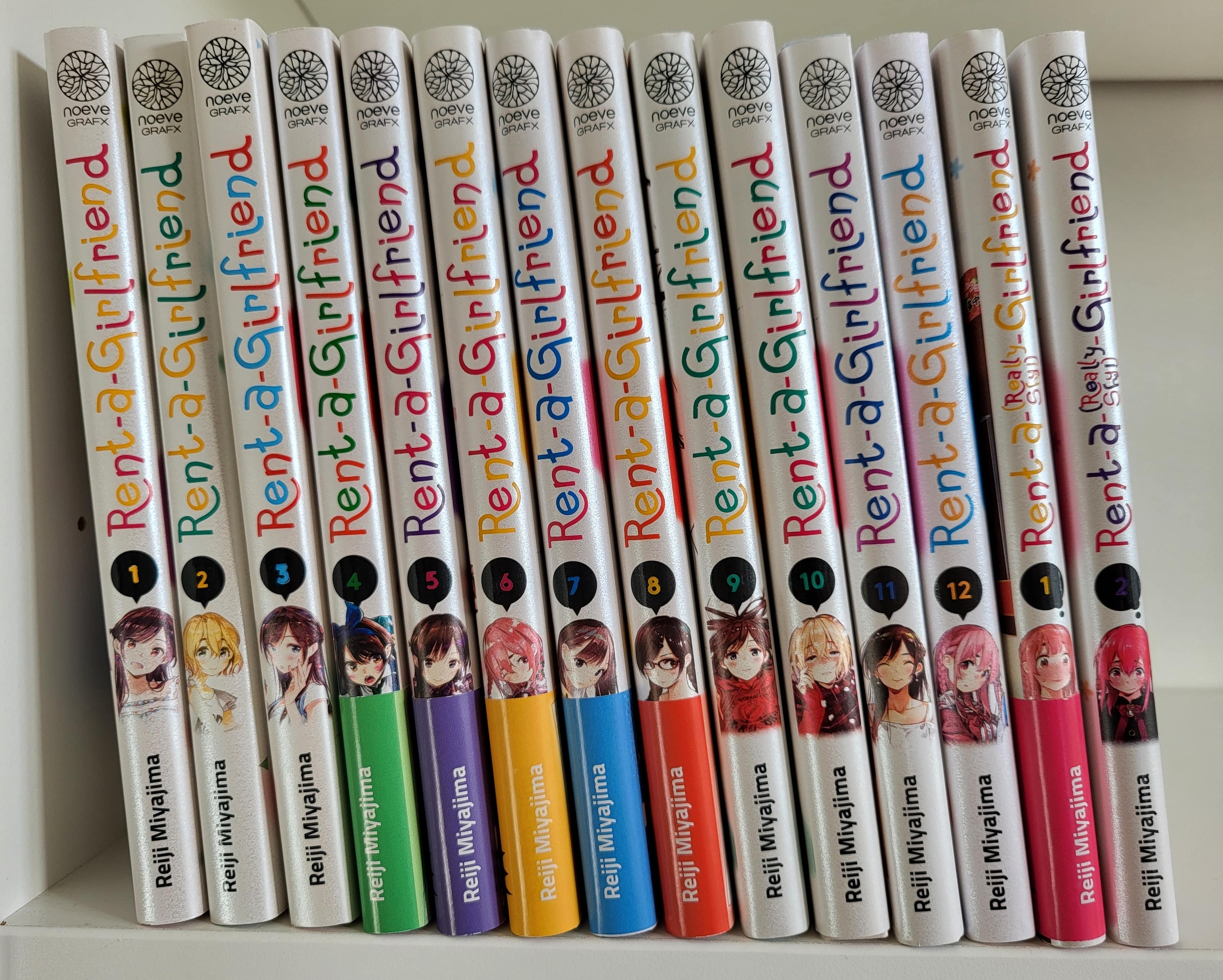 Rent a Girlfriend : Tome 1 à 12 + Rent a (really shy) Girlfriend : Tome 1 à 2