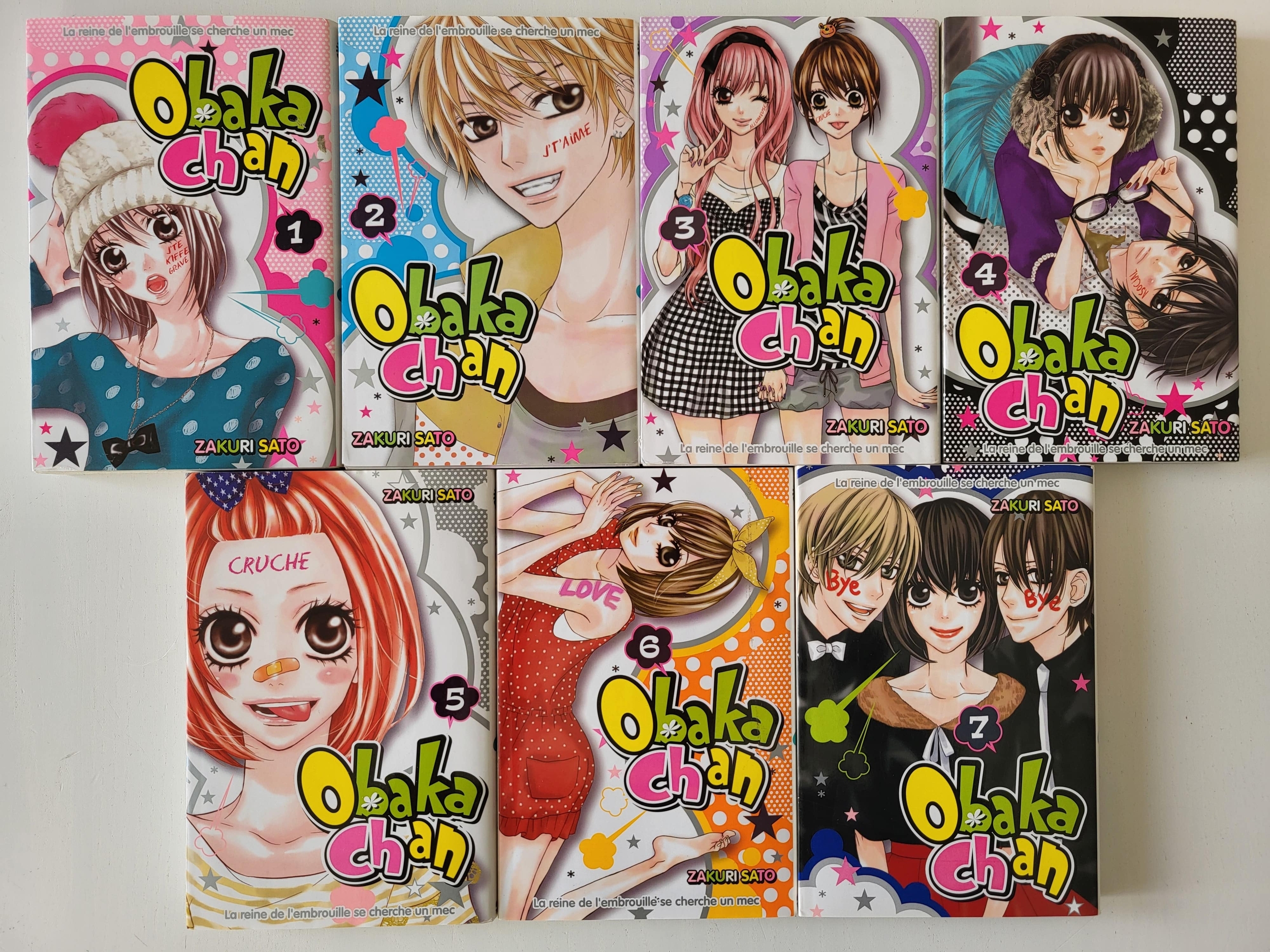 Obaka Chan Intégrale : Tome 1 À 7 (Manga De Zakuri Sato)