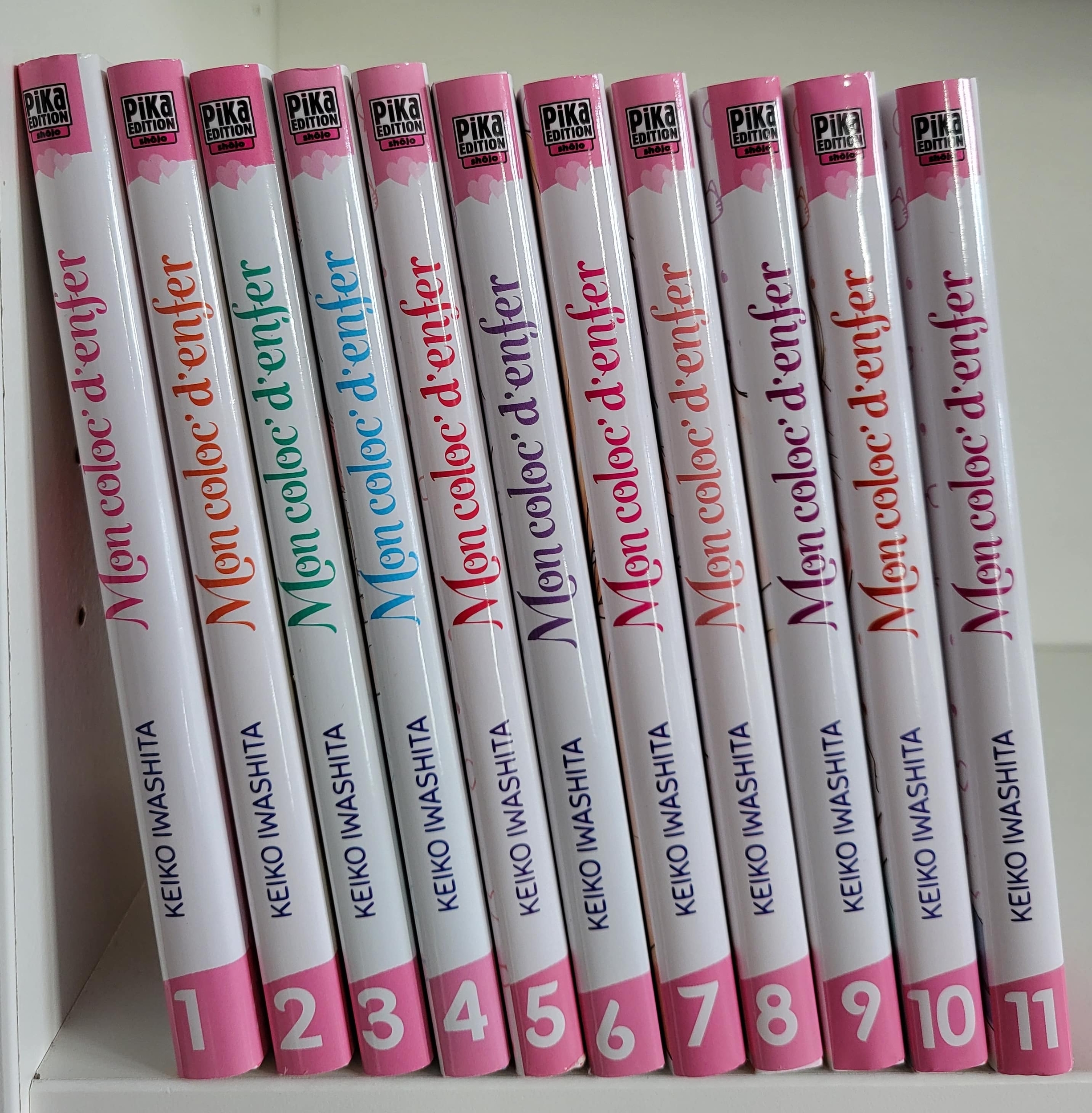 Mon coloc d\'enfer Intégrale : Tome 1 à 11 (manga de Keiko IWASHITA)
