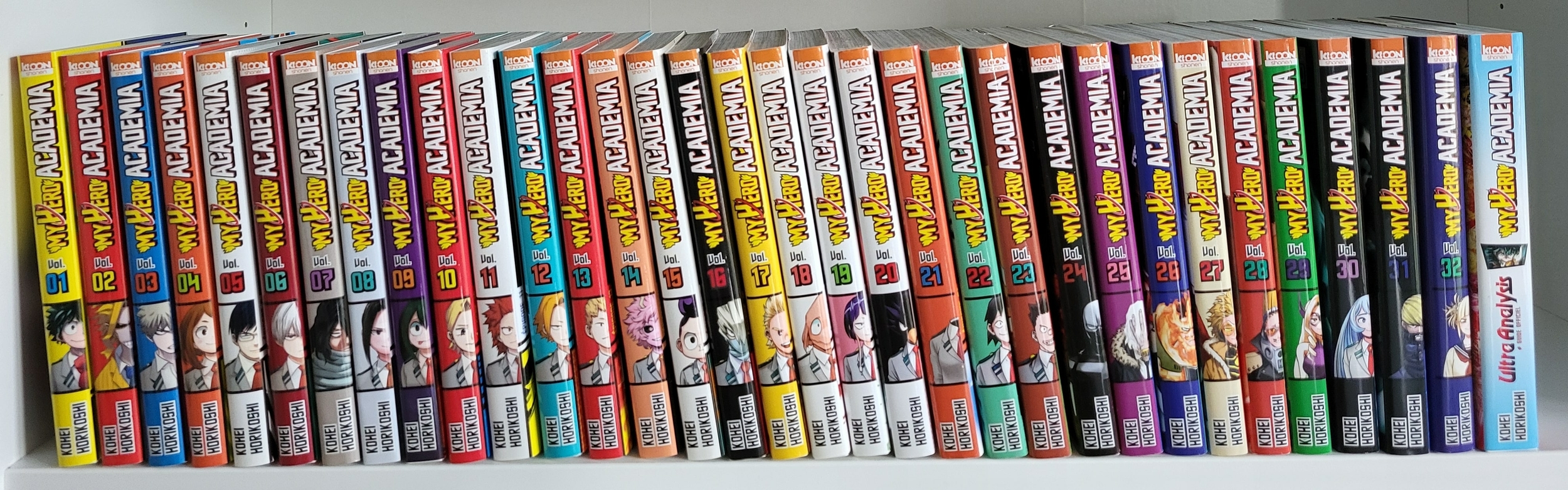 My Hero Academia : Tome 1 À 32 + Ultra Analysis (Manga De Kouhei Horikoshi)