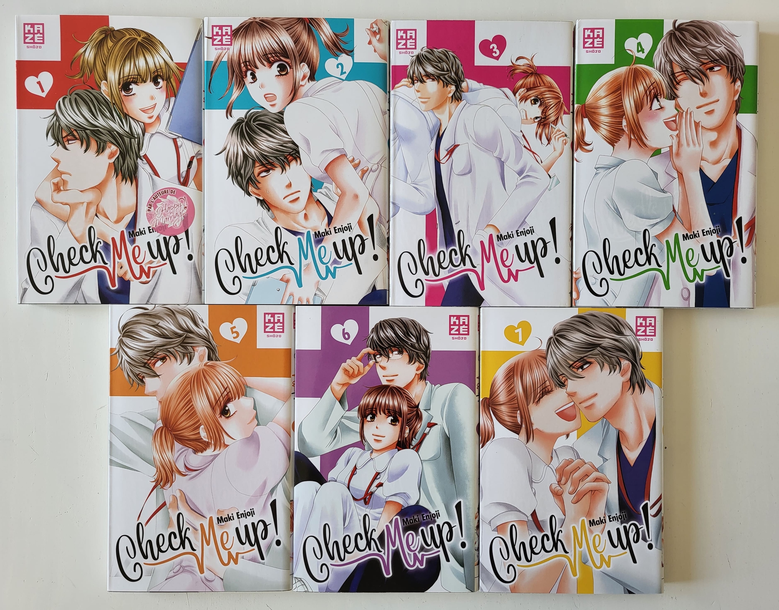 Check Me Up Intégrale : Tome 1 à 7 (manga de Maki ENJÔJI)
