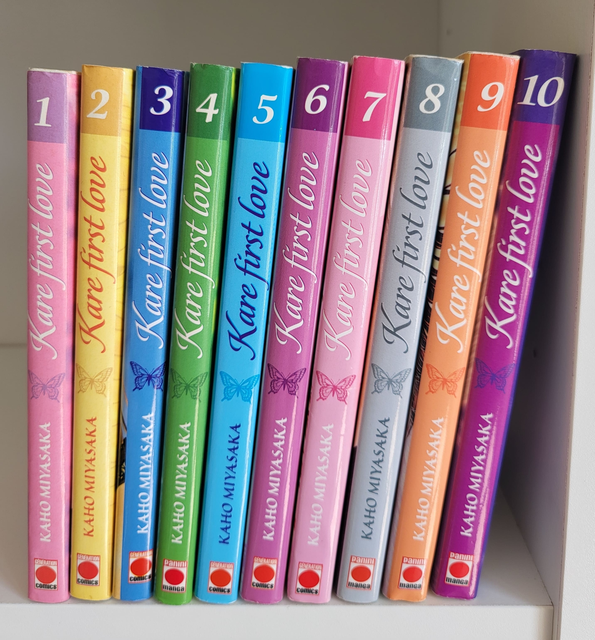 Kare first love Intégrale : Tome 1 à 10 (manga de Kaho MIYASAKA)