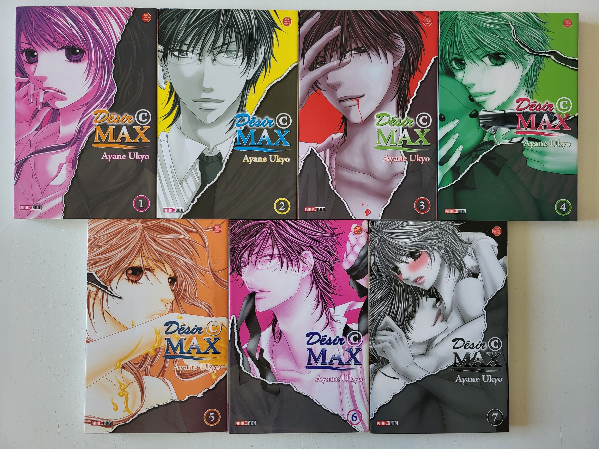 Désir c Max Intégrale : Tome 1 à 7 (manga de Ayane UKYO)