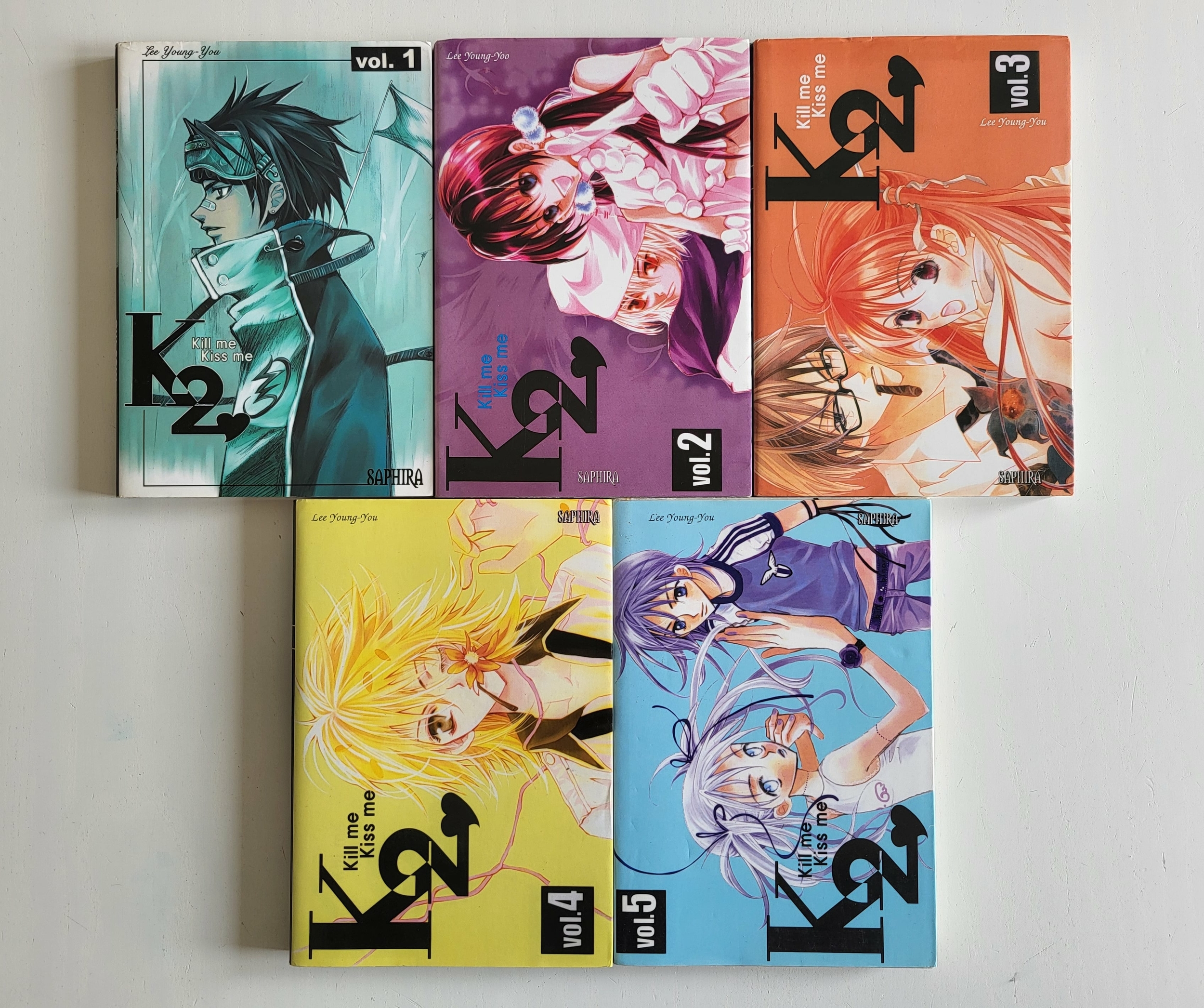 Kill me kiss me Intégrale : Tome 1 à 5 (manga de LEE Young Yoo)