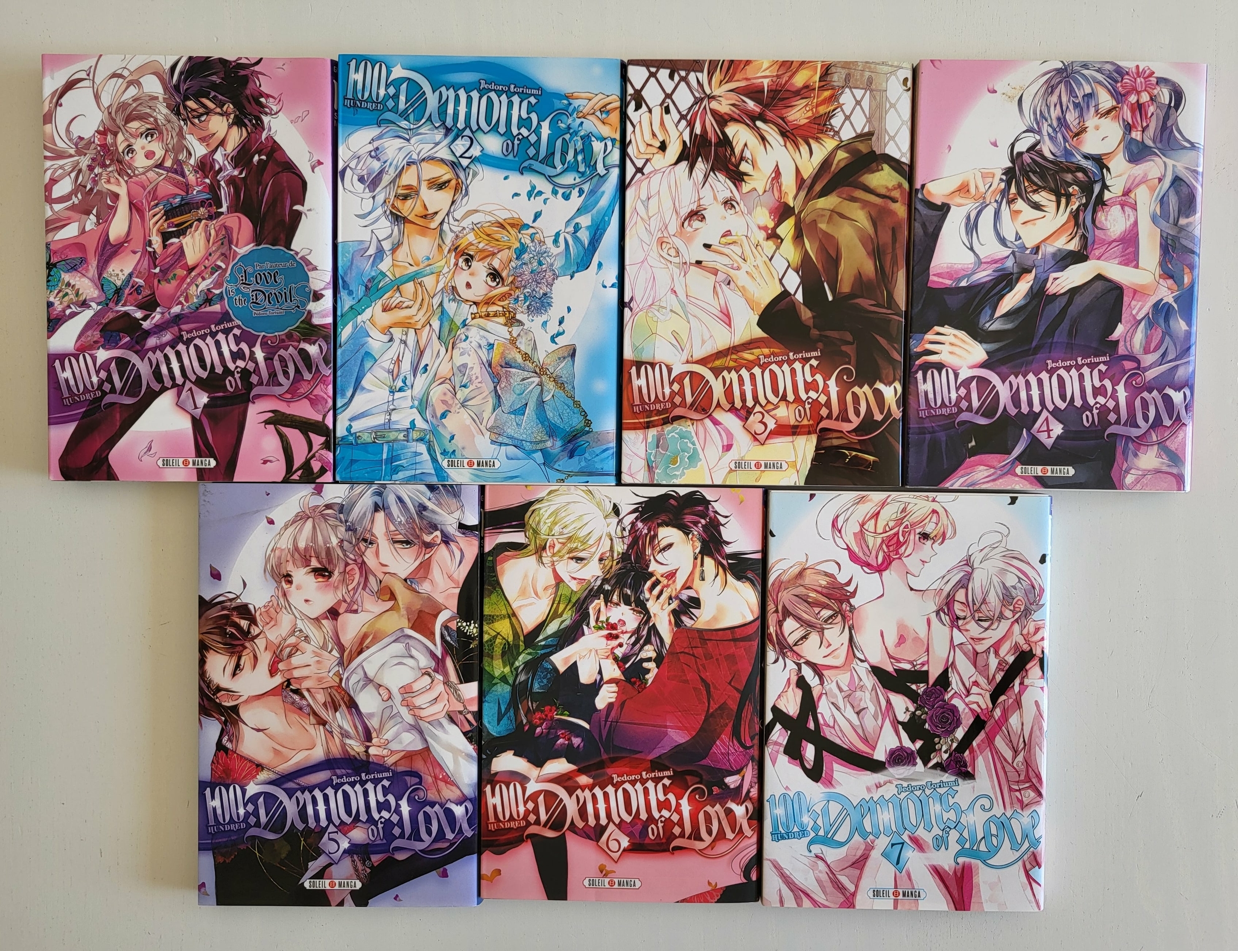 100 demons of love Intégrale : Tome 1 à 7 (manga de Pedoro TORIUMI)