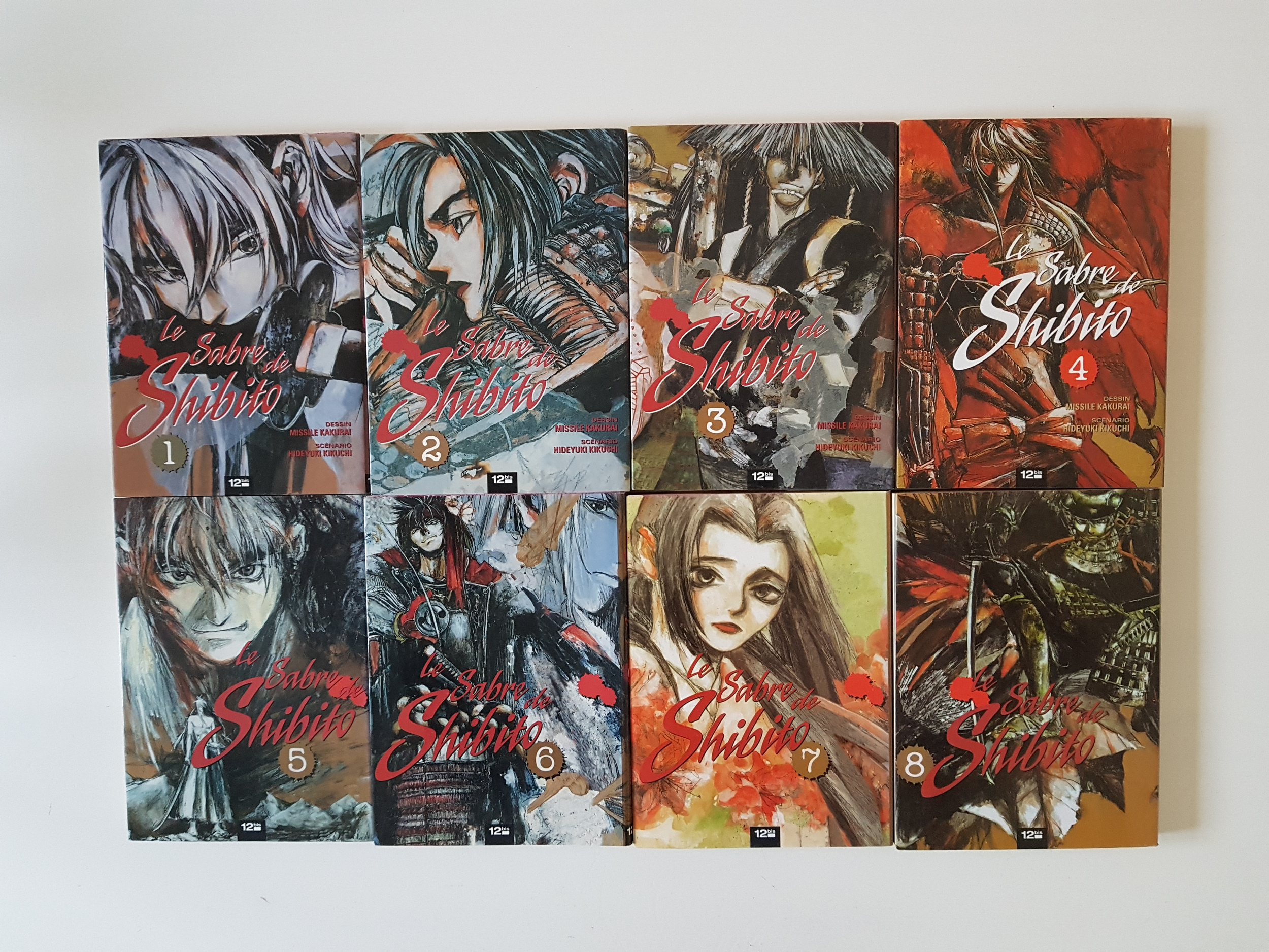 Le Sabre De Shibito Intégrale : Tome 1 À 8 (Manga De Missile Kakura)