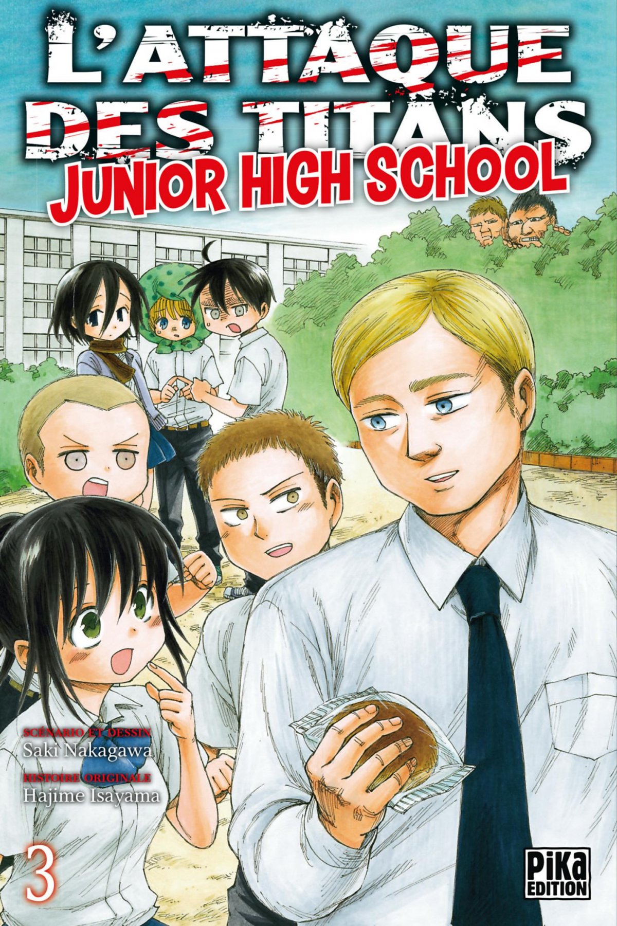 L\'attaque des titans Junior high school - Tome 3
