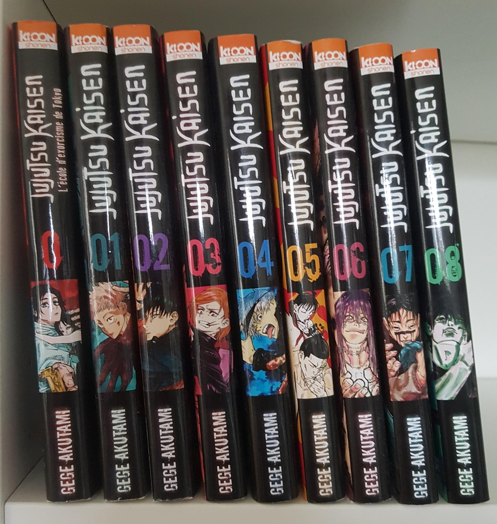 Jujutsu Kaisen L école D exorcisme De Tokyo Gege Akutami Jujutsu Kaisen : Tome 0 à 8 (manga de Gege AKUTAMI) - Autres Lots - masscritics-manga