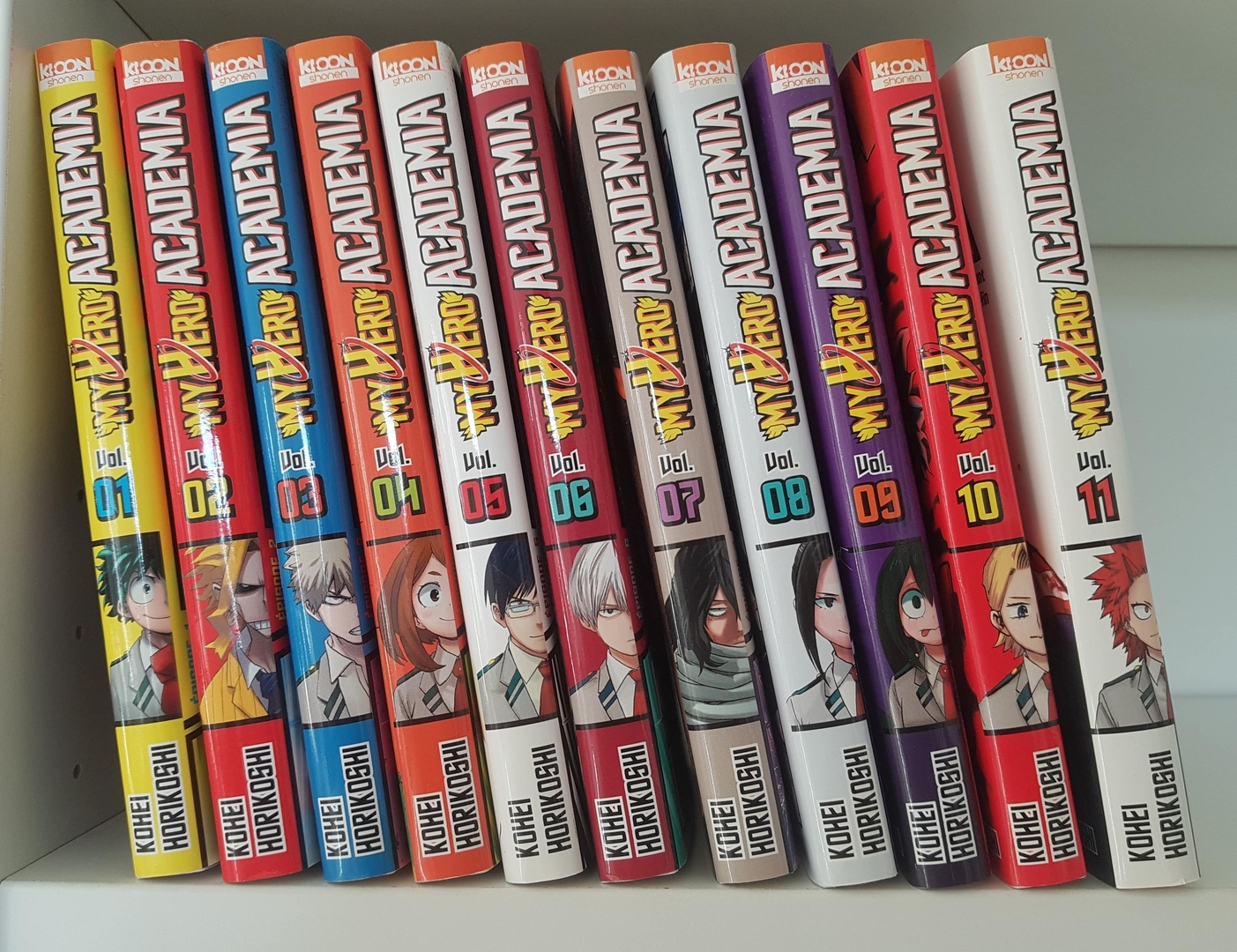 My Hero Academia Tome 1 À 11 (manga de Kouhei HORIKOSHI) Autres Lots masscriticsmanga