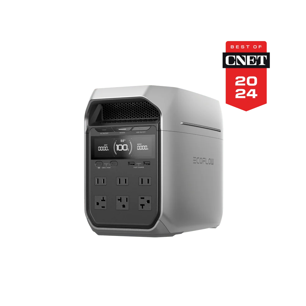 Vue officielle du modèle EcoFlow DELTA 3 Plus reconditionné