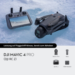 Détail du système caméra du drone DJI Mavic 4 Pro