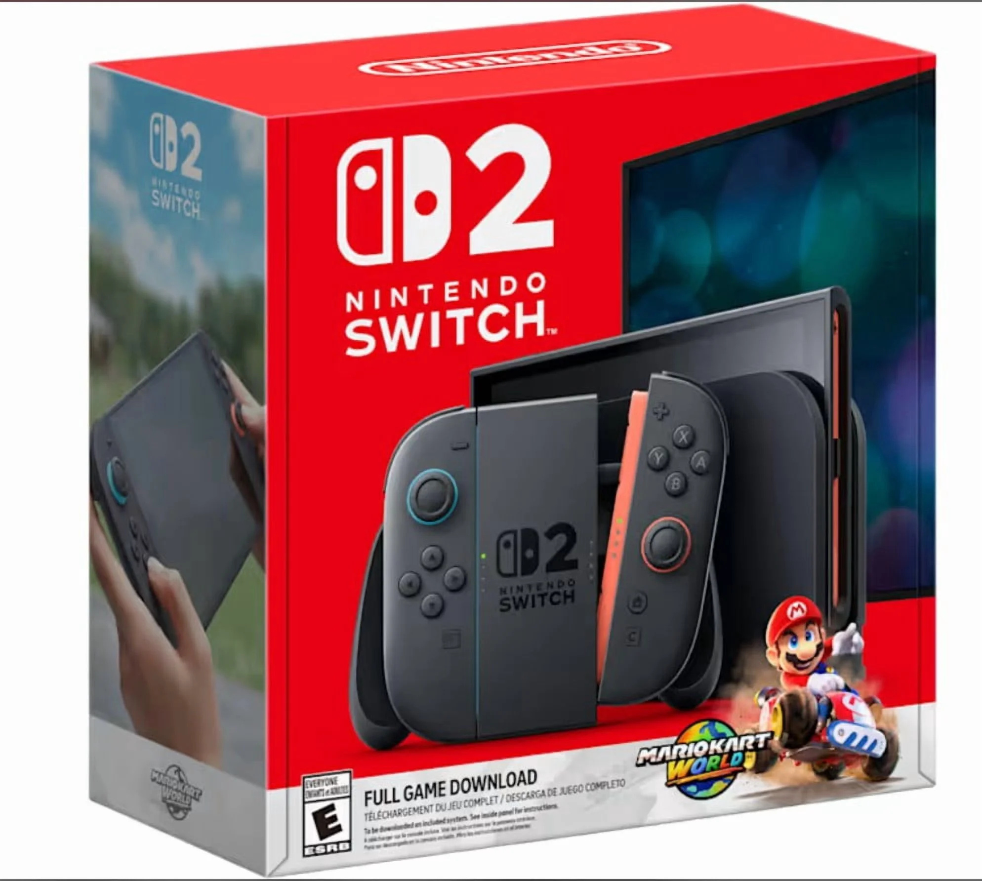 Pack Nintendo Switch 2 avec le jeu Mario Kart World