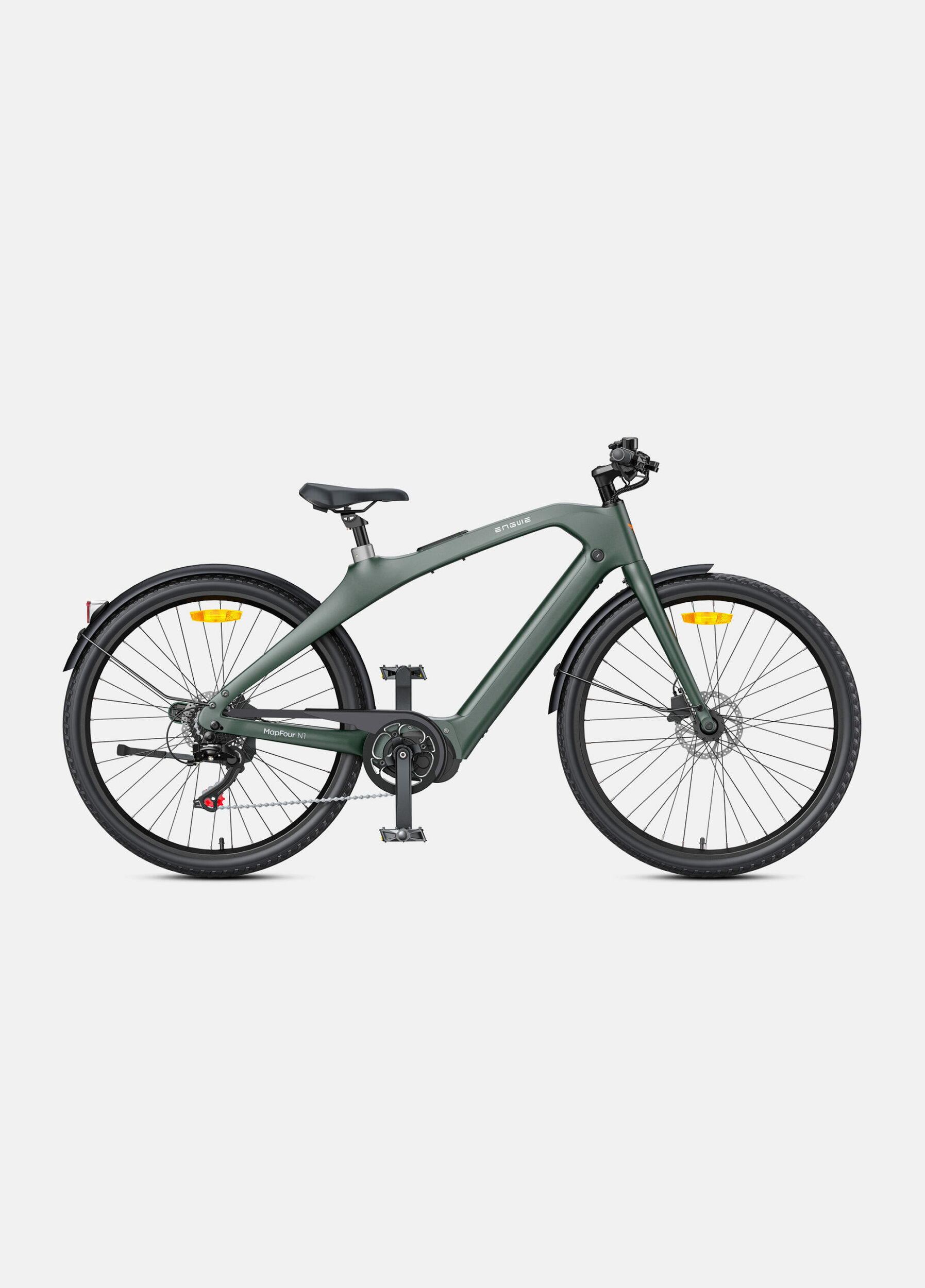 Vue latérale complémentaire du vélo électrique ENGWE MapFour N1 Pro