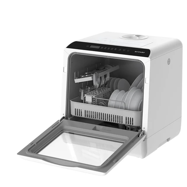 Vue complémentaire du lave-vaisselle compact BlitzHome BH-CDW1