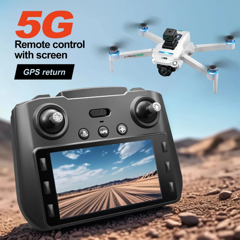 Détail du drone S159 GPS Pro 5G avec système de caméra et capteurs