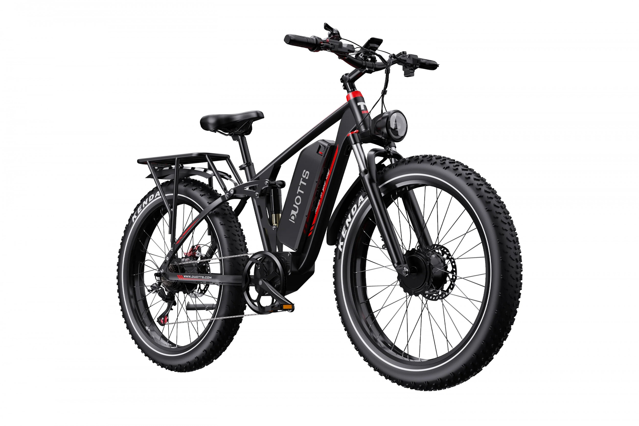 DUOTTS S26, détail officiel complémentaire du vélo électrique