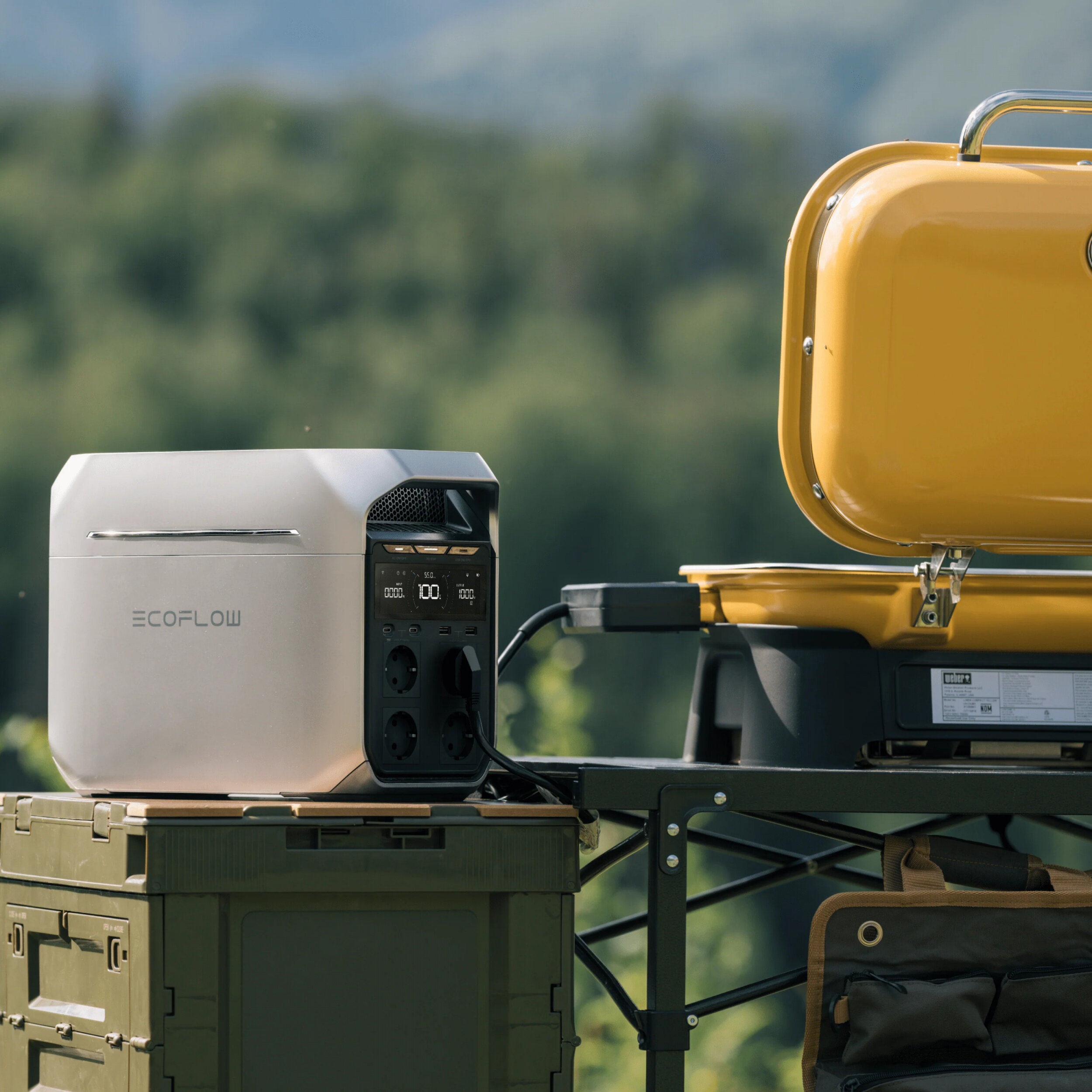 Station EcoFlow DELTA 3, vue complémentaire du produit