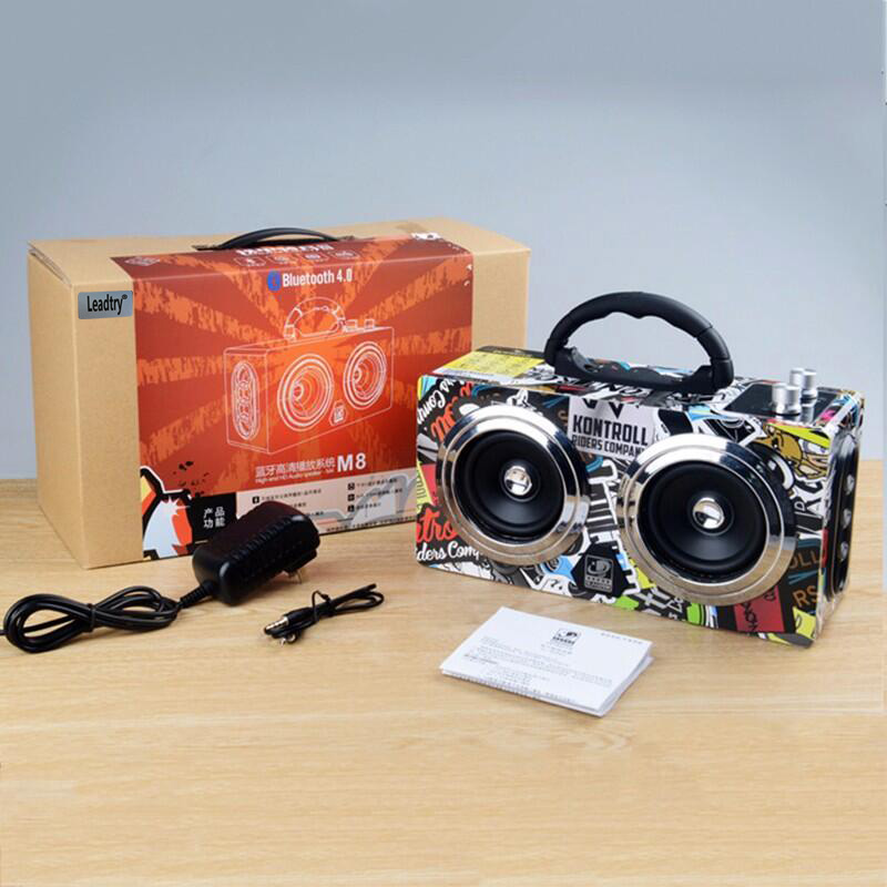 Portable-Bluetooth-Haut-Parleur-Sans-Fil-En-Plein-Air-St-r-o-Bass-Sound-HiFi-Haut