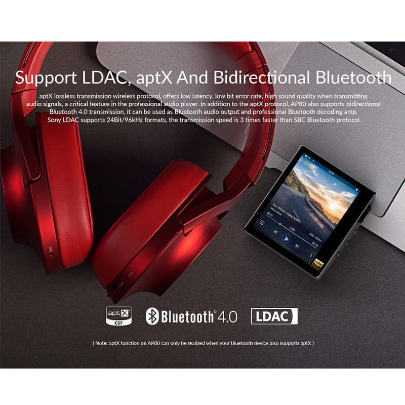 Hidizs-AP80-hi-res-ES9218P-Bluetooth-HIFI-musique-lecteur-MP3-LDAC-USB-DAC-DSD-64-128