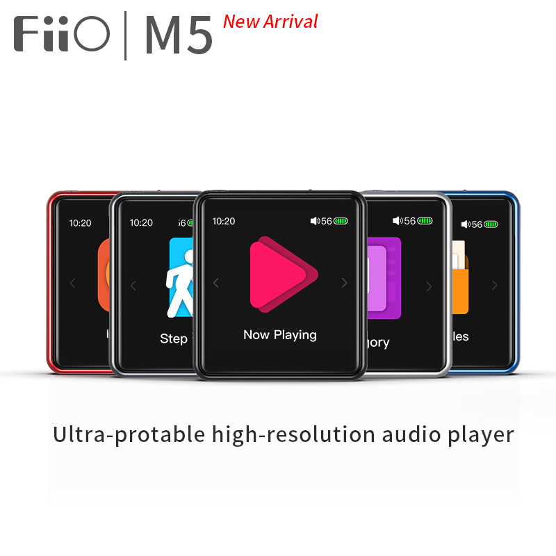 Lecteur-MP3-FiiO-M5-HiFi-AK4377-CSR8675-32bit-384kHz-natif-DSD128-cran-tactile-transmission-r-ception