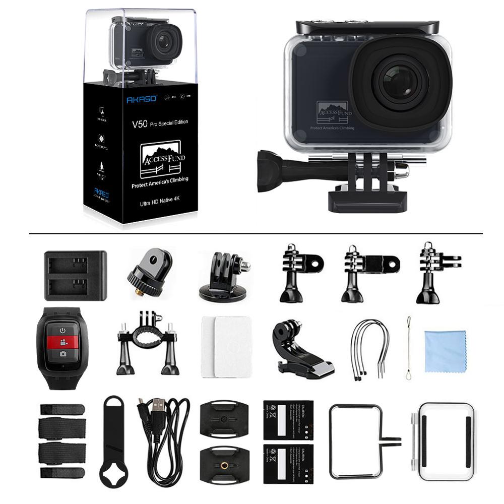 Appareil photo sport AKASO V50 Pro avec écran arrière