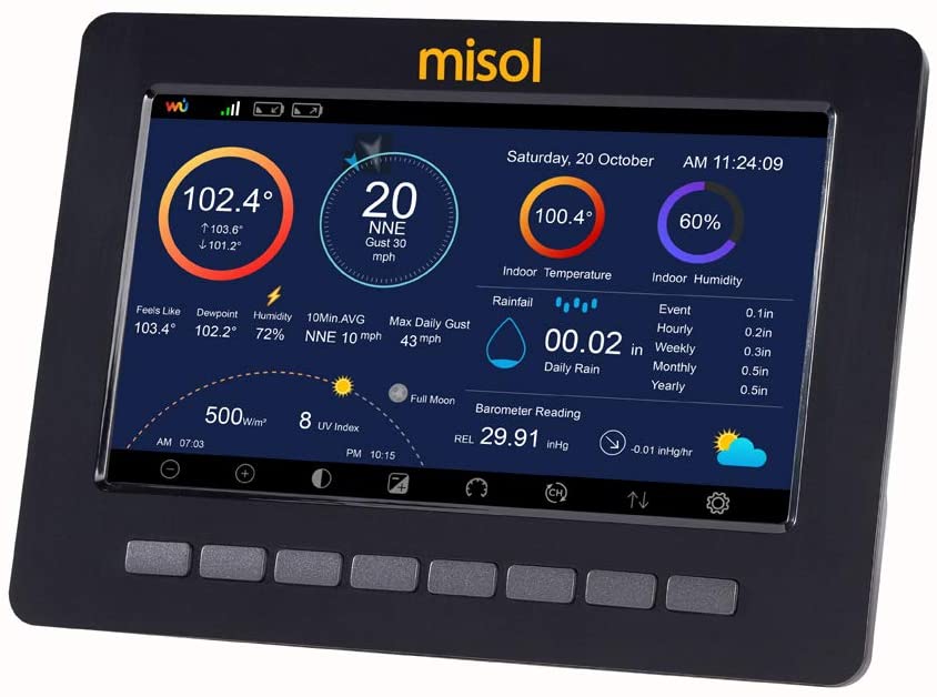 Station météo connectée MISOL et présentation de ses fonctions
