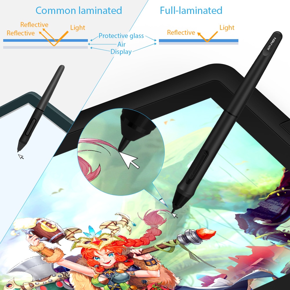 Xp-pen-Artist15-6-Pro-tablette-de-dessin-moniteur-graphique-tablette-num-rique-Animation-planche-dessin
