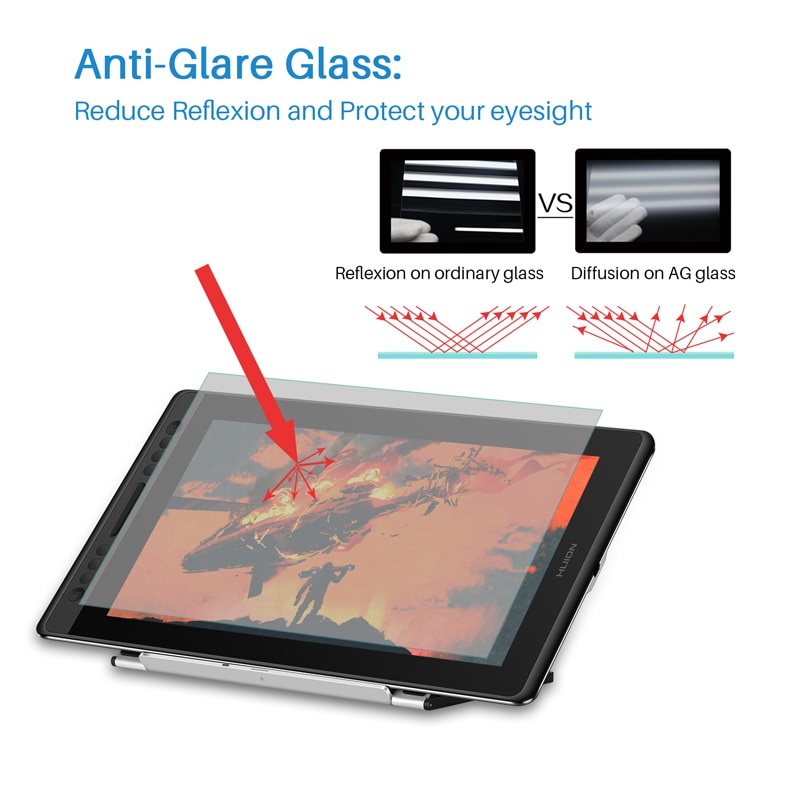 HUION-Kamvas-Pro-16-15-6-pouces-266PPS-tablette-graphique-dessin-tablette-moniteur-num-rique-8192