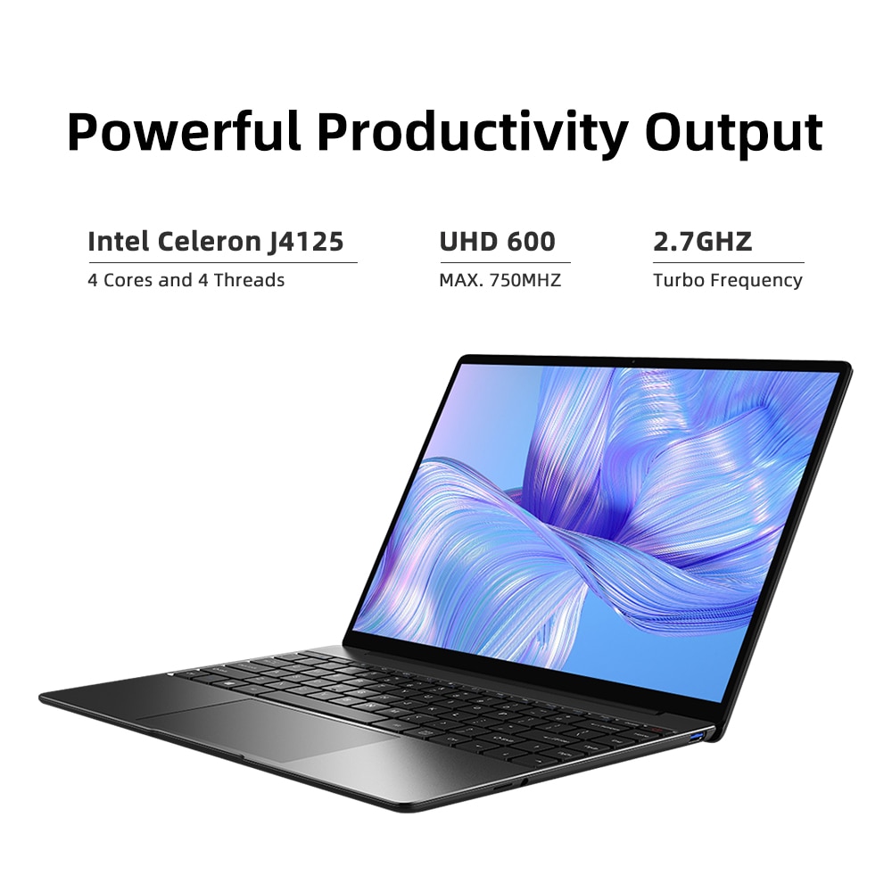 PC portable CHUWI GemiBook Pro avec clavier rétroéclairé
