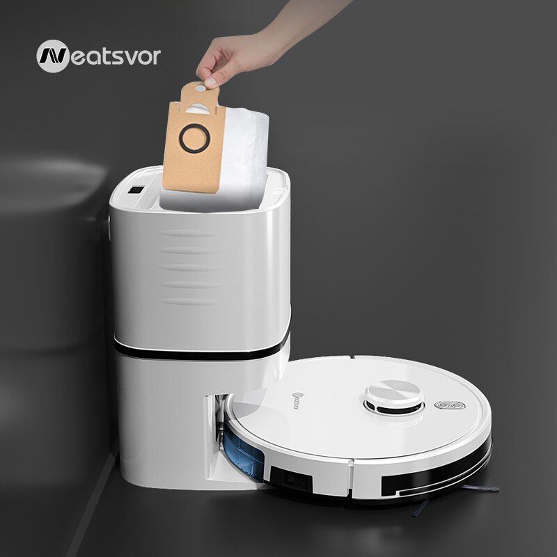 Neatsvor-aspirateur-Robot-S600-Navigation-Laser-balayeuse-r-cup-ration-automatique-de-la-poussi-re-lavage