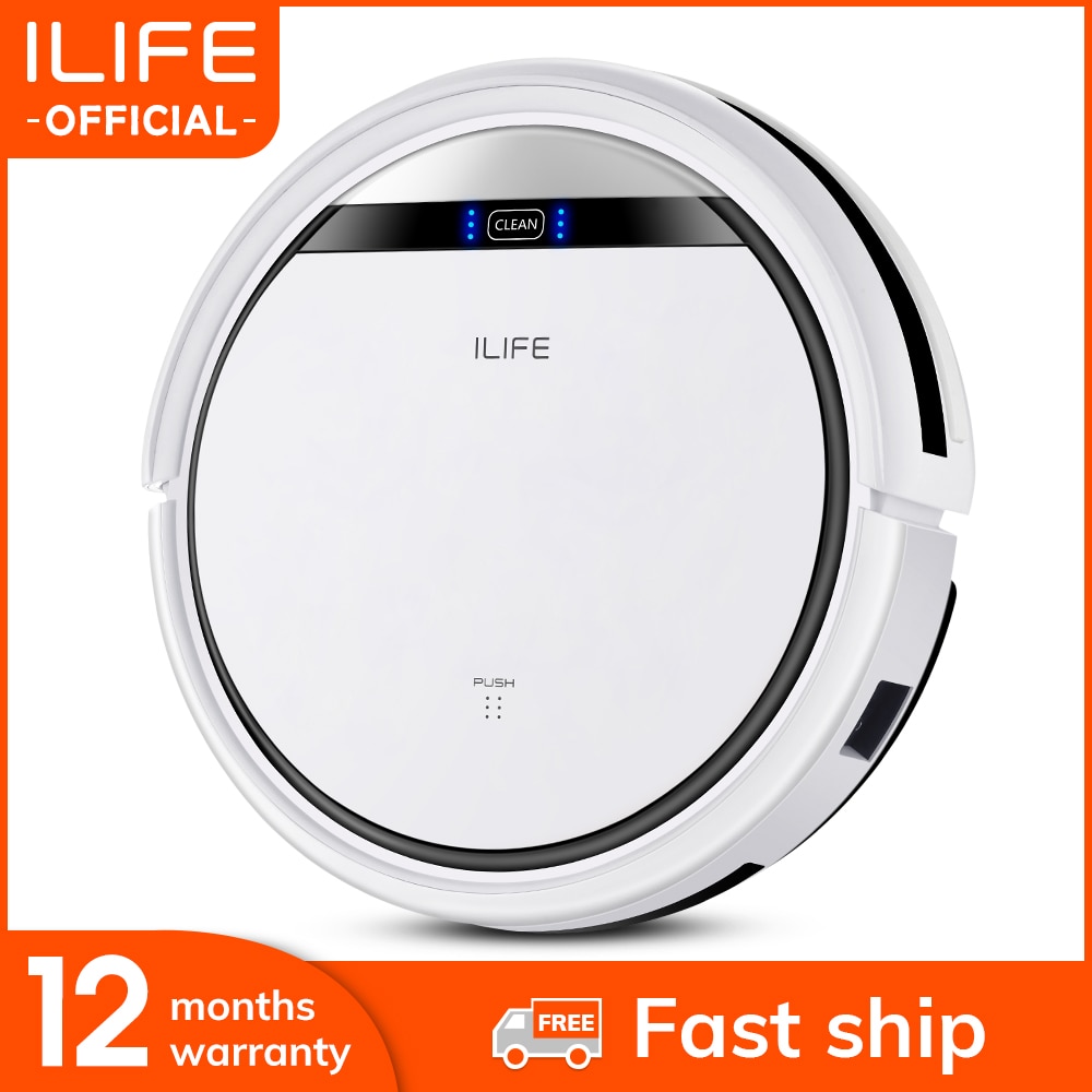 ILIFE-aspirateur-Robot-V3s-Pro-Machine-de-balayage-Recharge-automatique-appareils-de-nettoyage-balayeuse-lectrique-pour