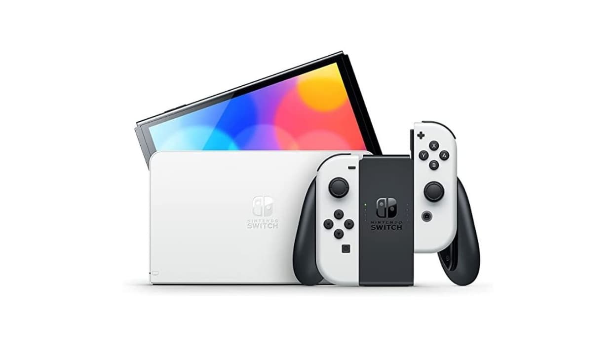 Nintendo Switch OLED blanc