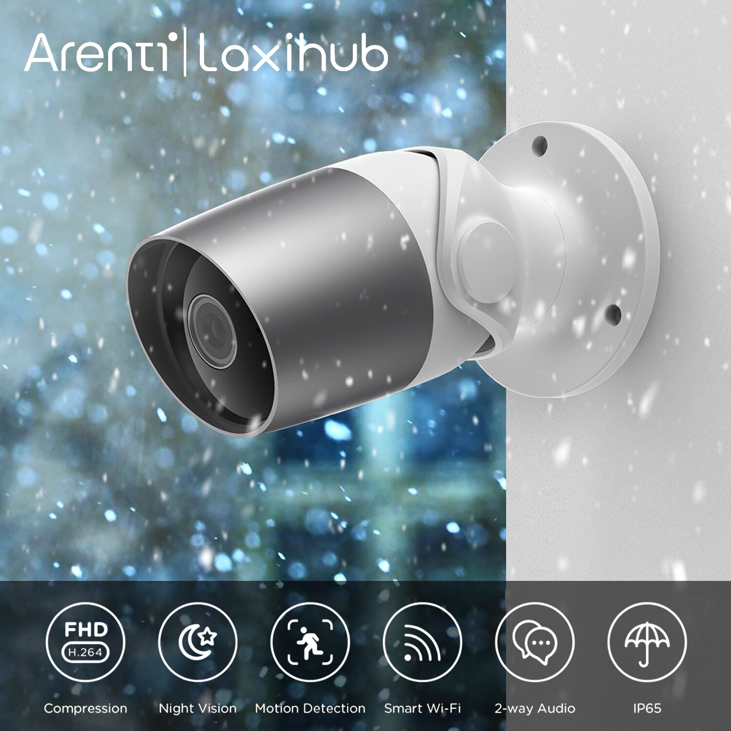 Ariti-cam-ra-ext-rieure-1080P-tanche-IP65-Webcam-WiFi-2-4G-Protection-de-s-curit