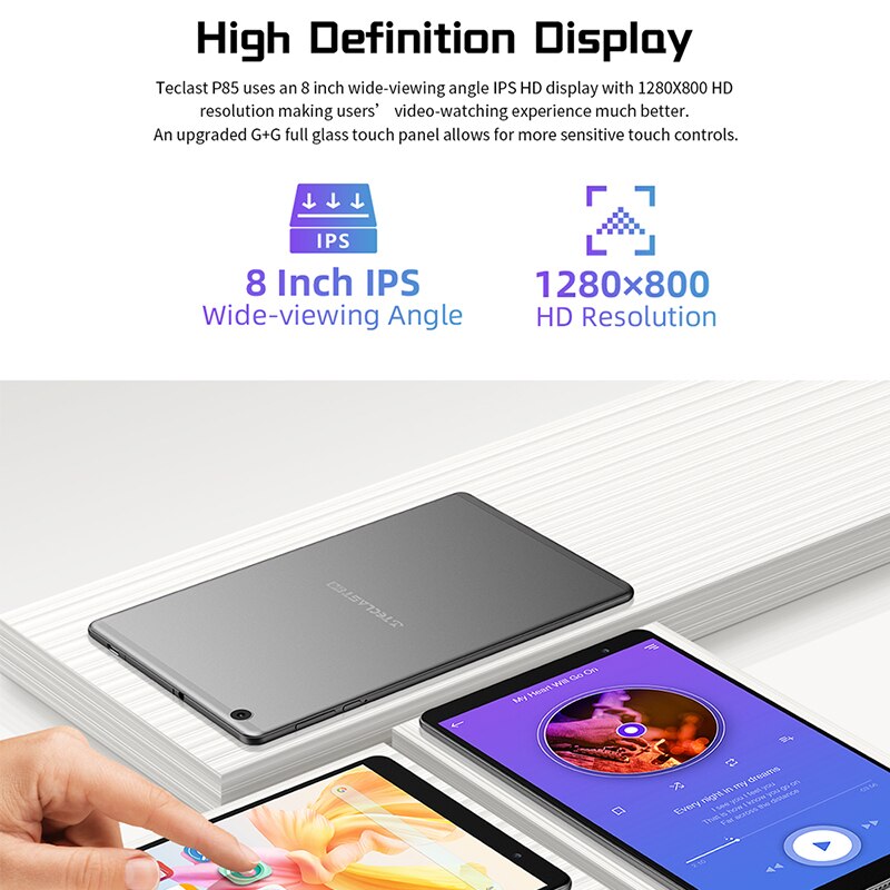 Tablette Teclast P85 fonctionnant sous Android 11