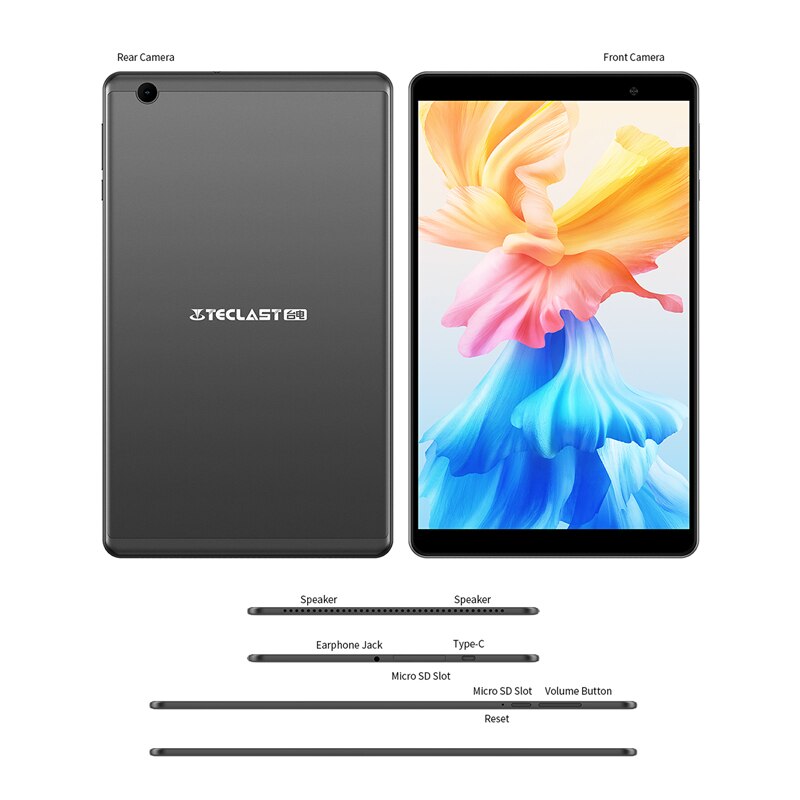 Tablette Teclast P85 avec port USB-C et prise casque