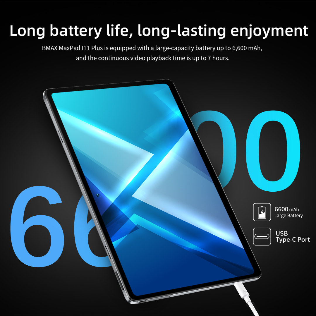 Tablette BMAX MaxPad i11 Plus avec stockage 128 Go