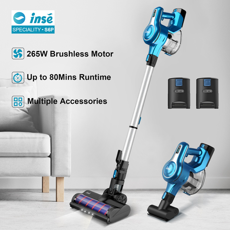 INSE-aspirateur-sans-fil-S6P-23kpa-265W-moteur-sans-balais-autonomie-de-40-minutes-2-jeux