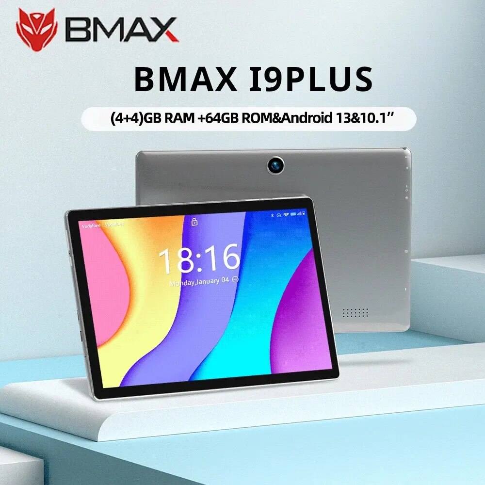 BMAX-MaxPad-I9-Plus-Android-12-GPU-G522EE-4GB-RAM-64-ROM-10-1-pouces-Allwinner
