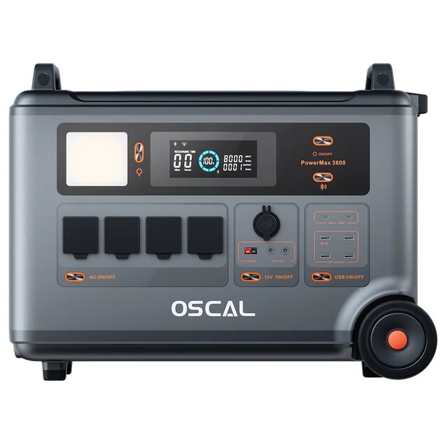 Oscal PowerMax 3600 : La Centrale Électrique Robuste et Polyvalente