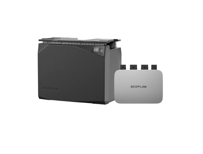 Kit solaire pour balcon EcoFlow PowerStream avec une batterie étanche