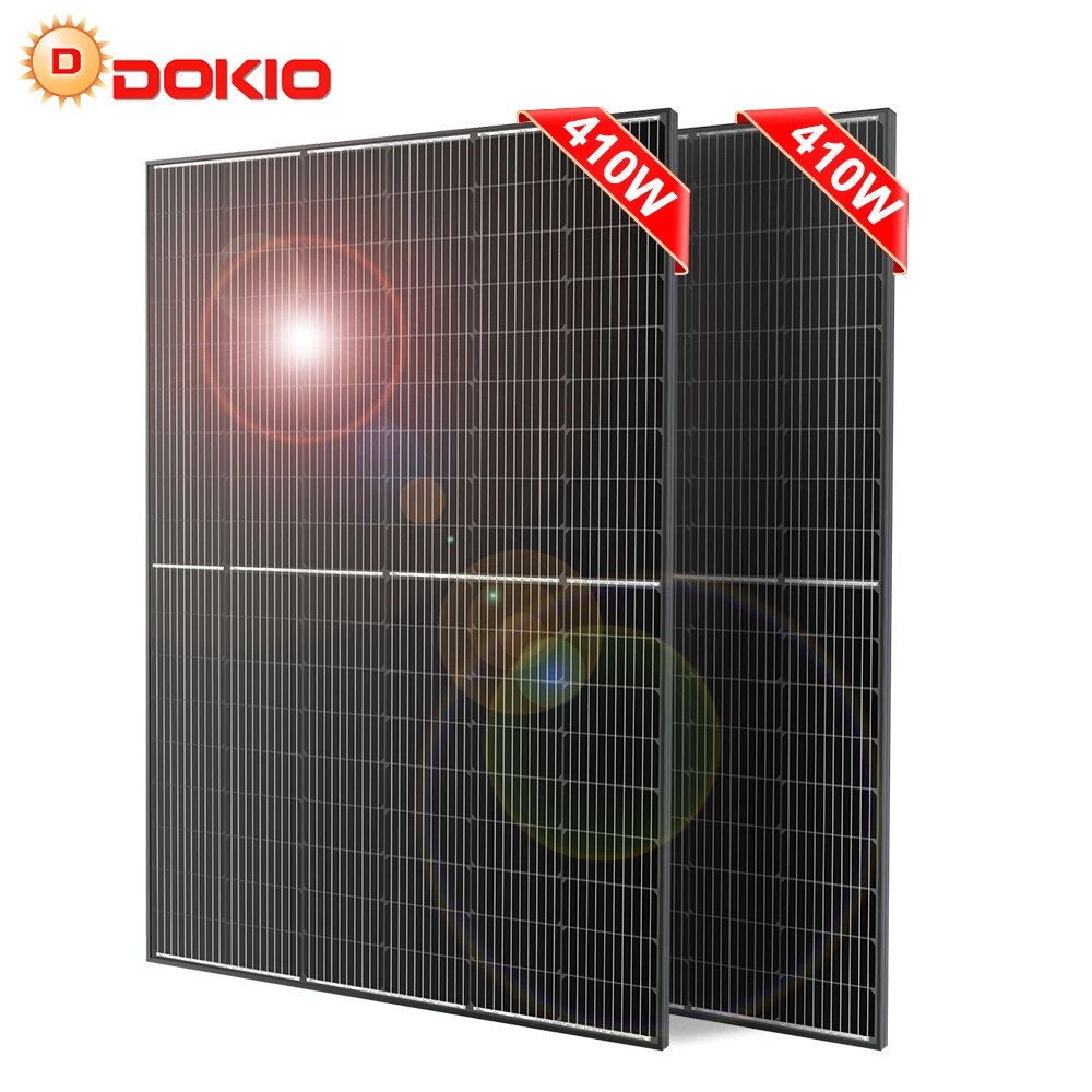 Panneau photovoltaïque DOKIO 400 W et ses cellules solaires