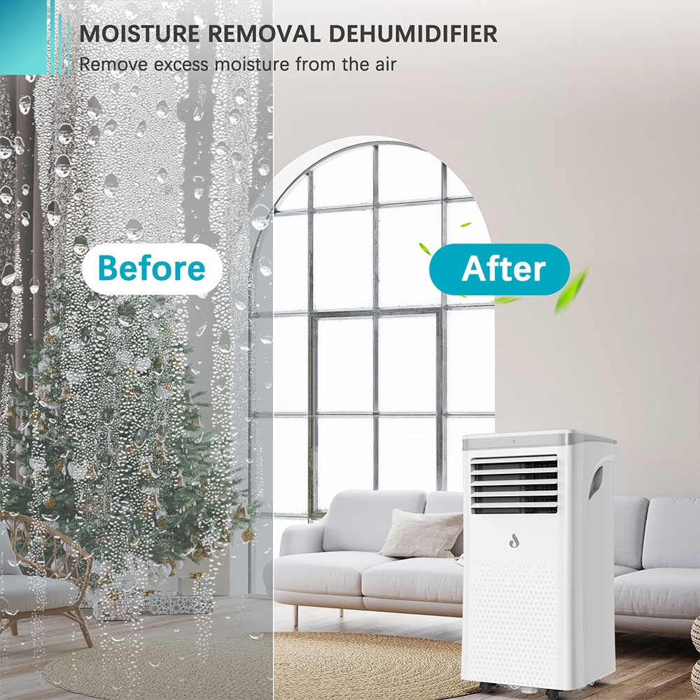 LUKO-A011D1-7K-3-en-1-Portable-Climatiseur-DeAquarelle-7000BTU-Capacit-De-Refroidissement-2-Vitesses-De