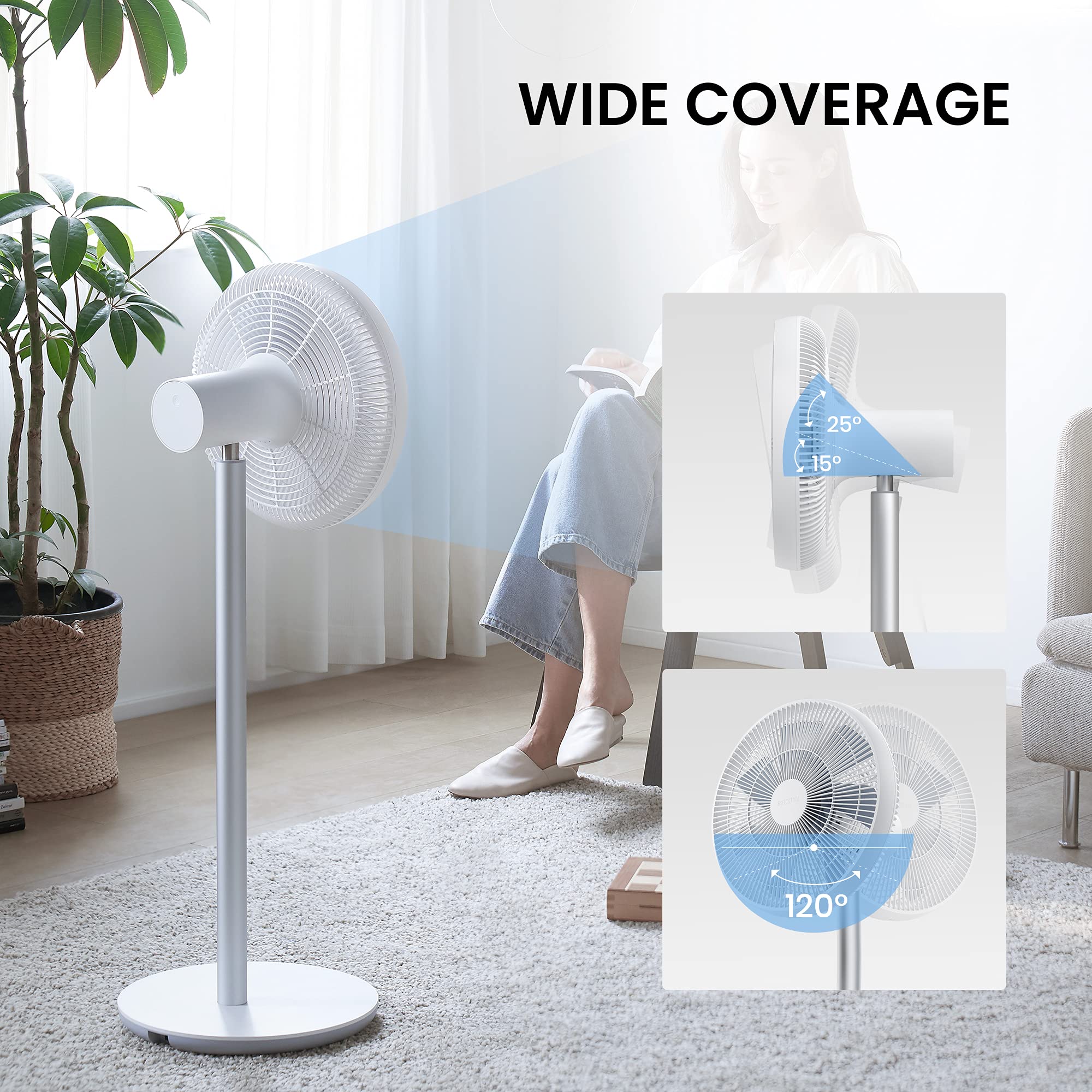 Ventilateur électrique smartmi fan 3