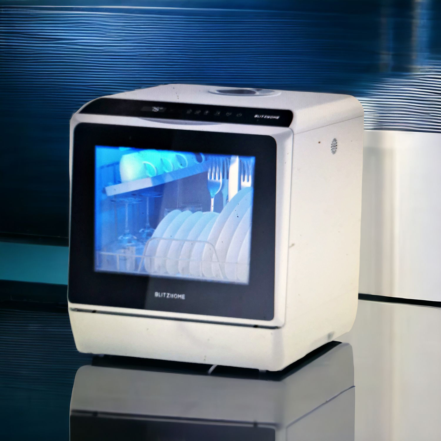 Lave-vaisselle compact BlitzHome BH-CDW1 4