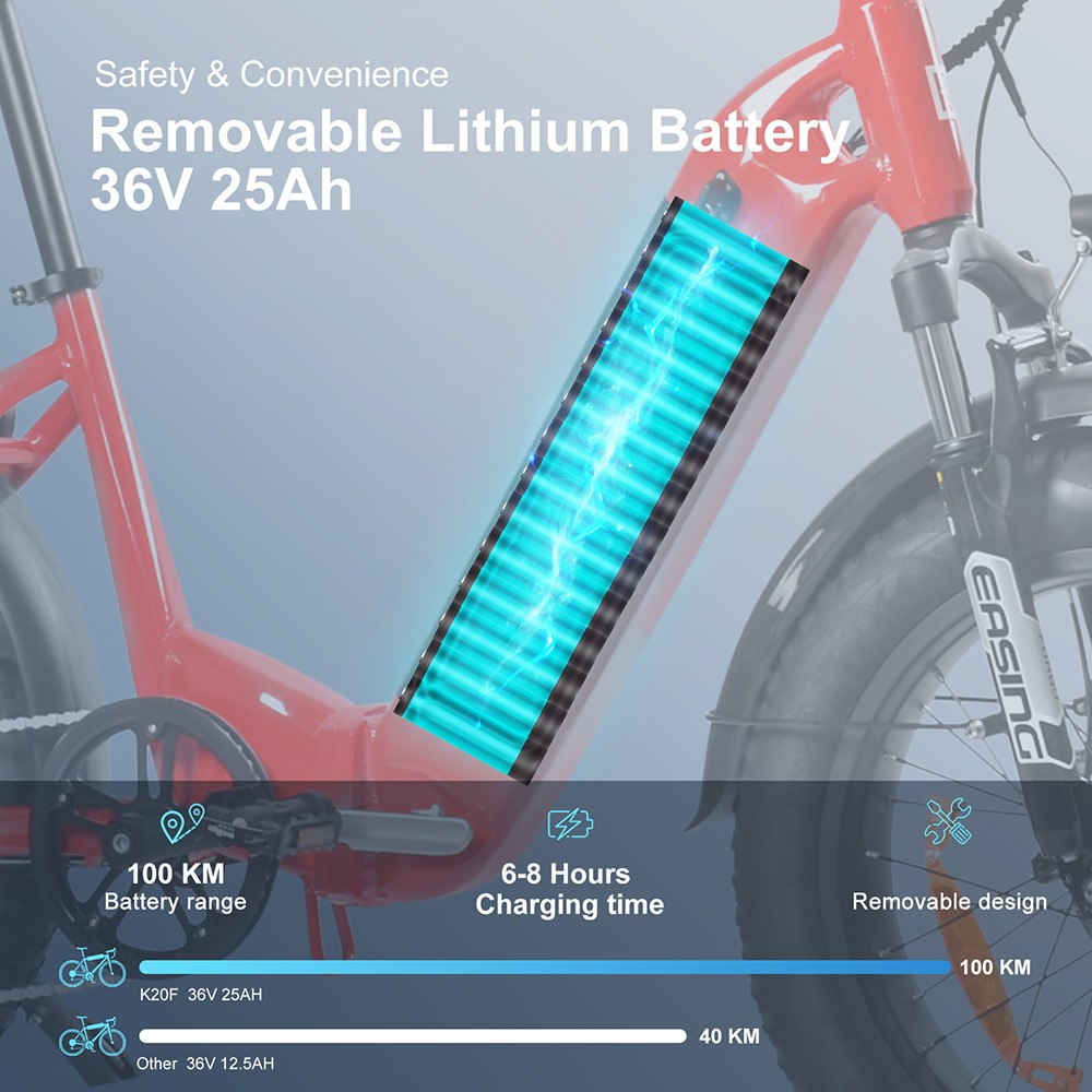 Vélo Electrique K20F Pliable