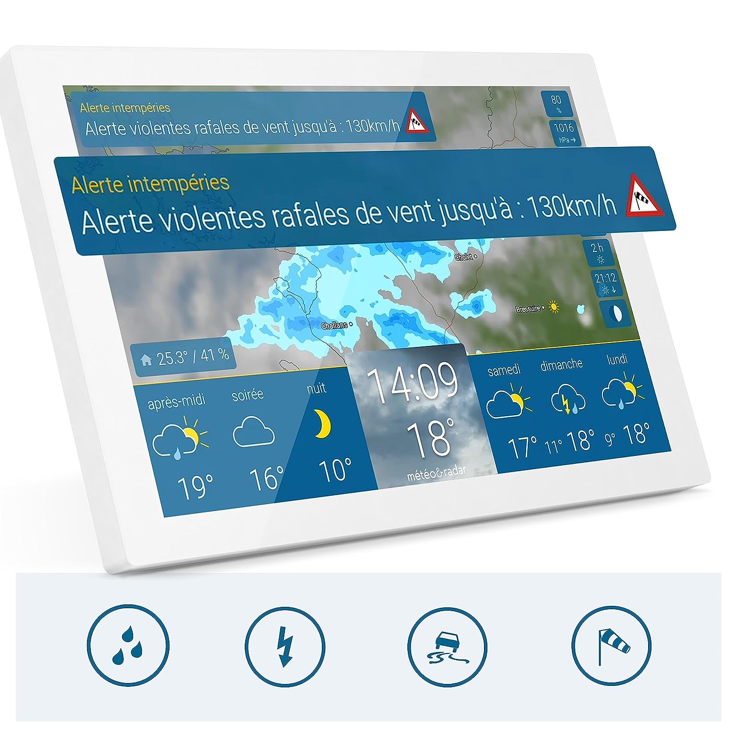 météo &amp; radar home 3.2