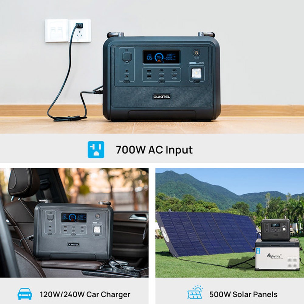 KITEL-Centrale-lectrique-portable-viss-e-g-n-rateur-solaire-veFePo4-960Wh-sortie-CA-1200W-surtension